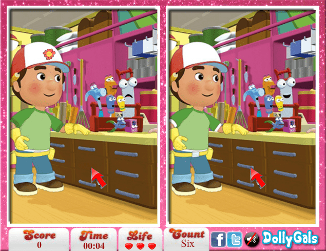 Handy Manny 6 Diff screenshot
