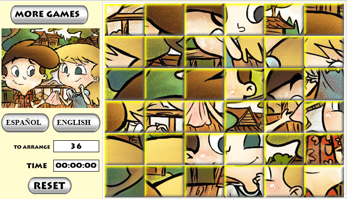 Coop and Fiona Puzzle screenshot