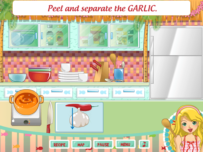 Kitchen Grand Prix With Rachel: Seafood screenshot