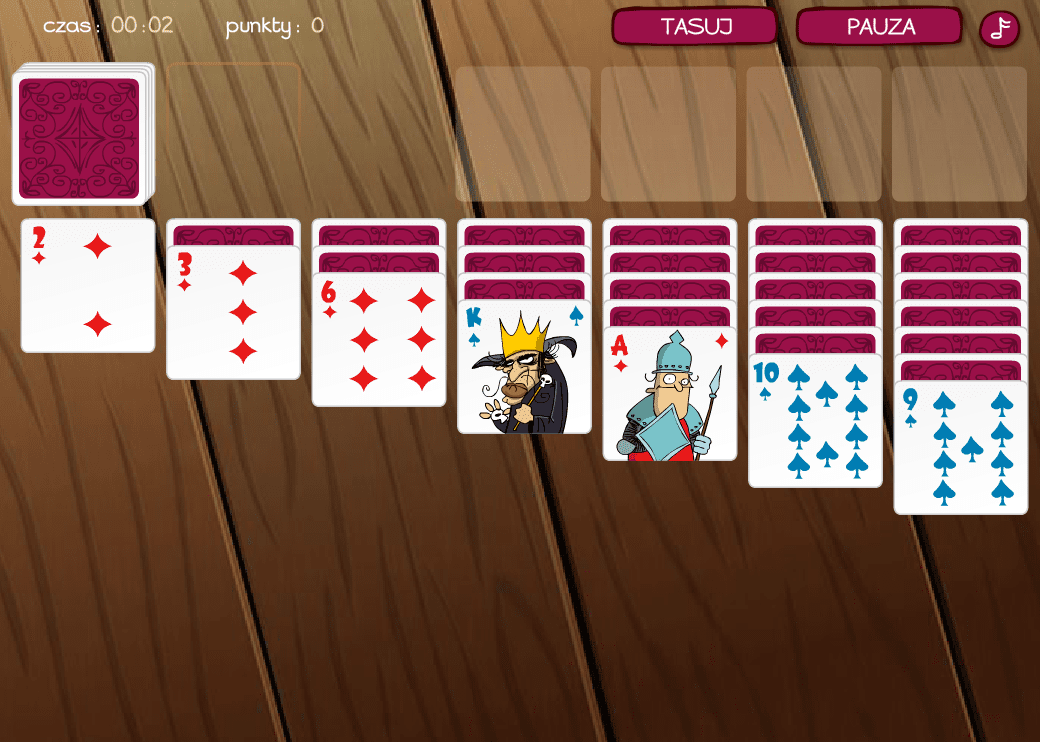 Pasjans screenshot