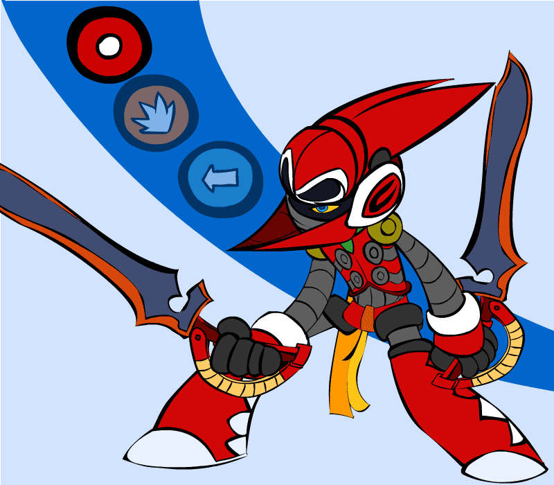 Mighty N#7 - Brandish Moveset screenshot