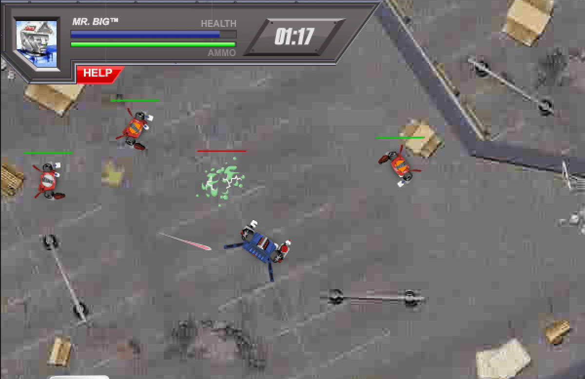 Hot Wheels - Modfighters: Blast Attack screenshot