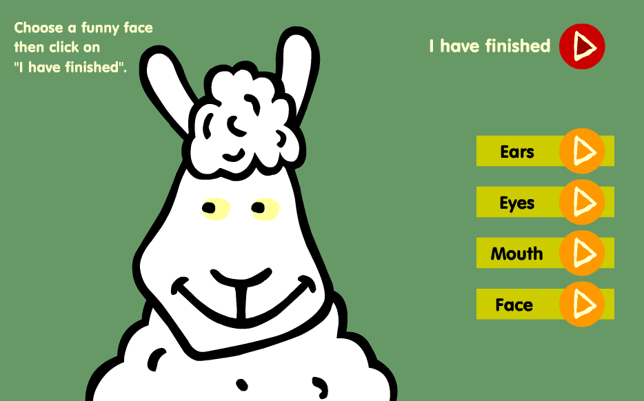 Make Your Own Sheep Face screenshot