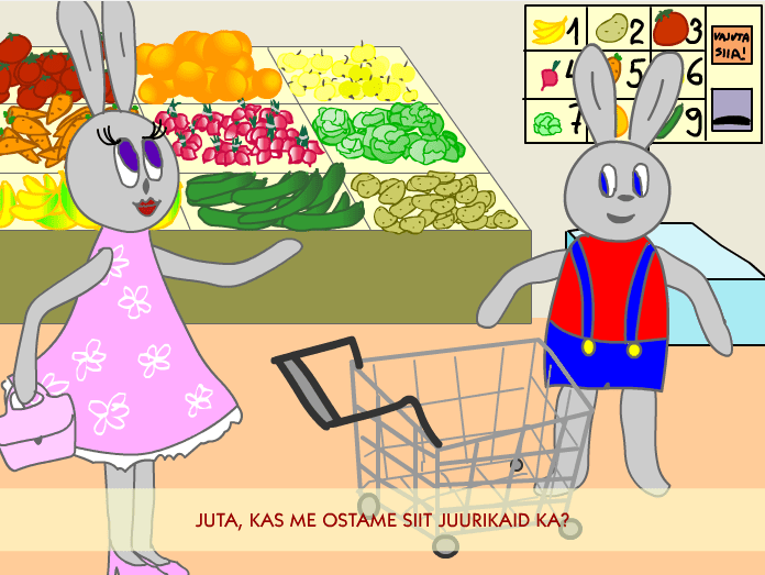 Jänku-Juss Värskeid Asju Ostmas! screenshot