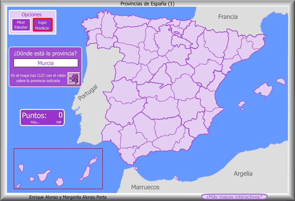 Provincias de España - ¿Dónde está? screenshot