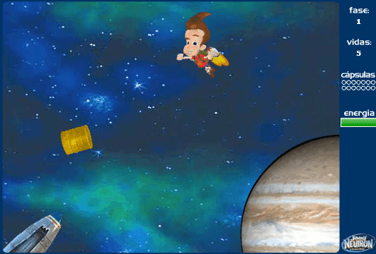 Jimmy Neutron: Busca Espacial screenshot