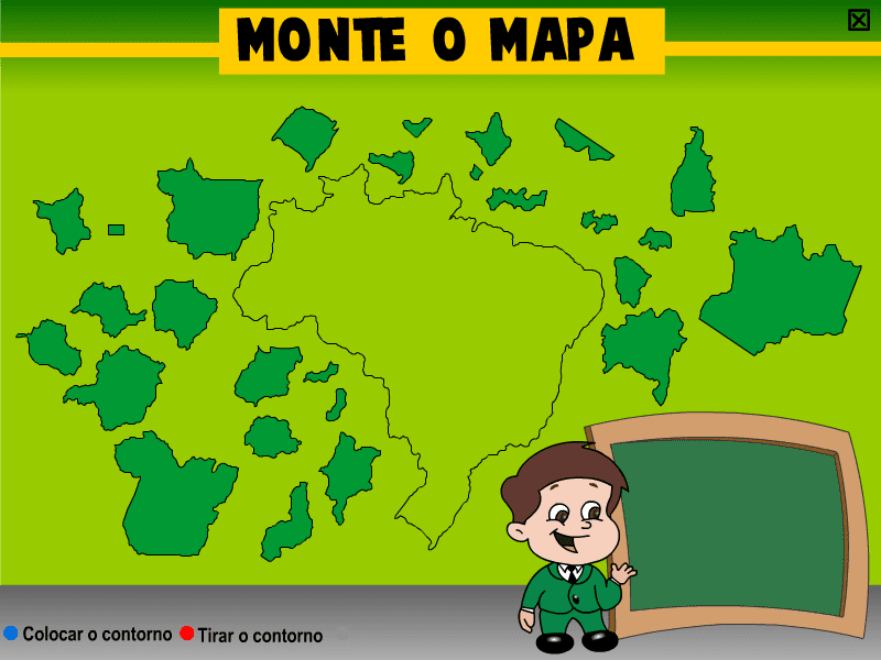 Monte o Mapa screenshot