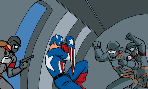 The Secret Adventures of Captain America Chapter 2: Flight Into Darkness screenshot