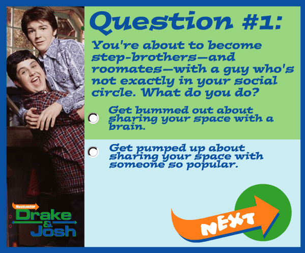 Drake & Josh Personality Quiz screenshot