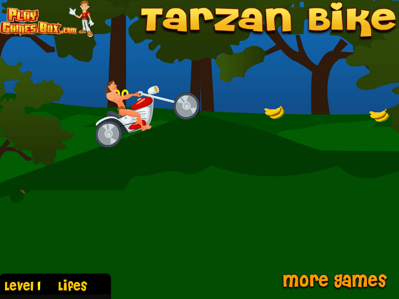 Tarzan Bike screenshot