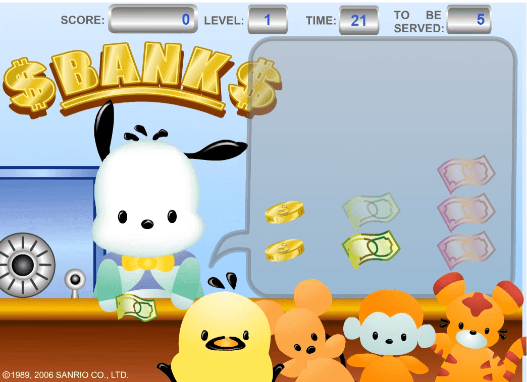 Hello Kitty Pochacco’s Bank screenshot