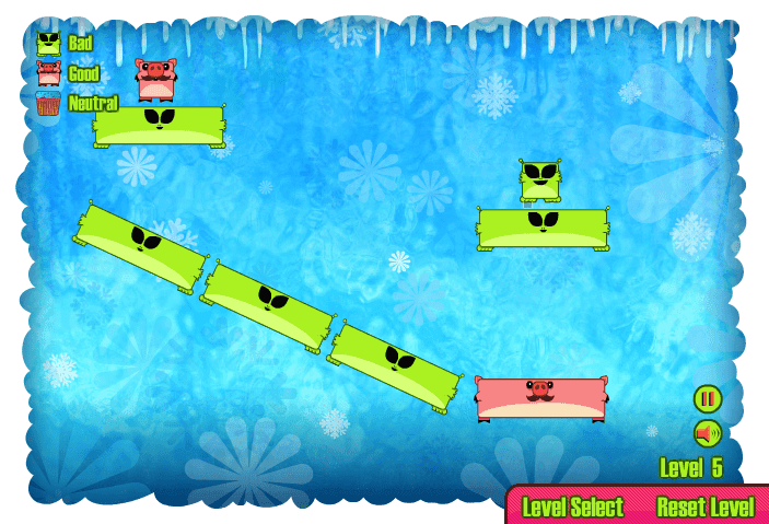 Cat's Alien Winter Wipeout screenshot