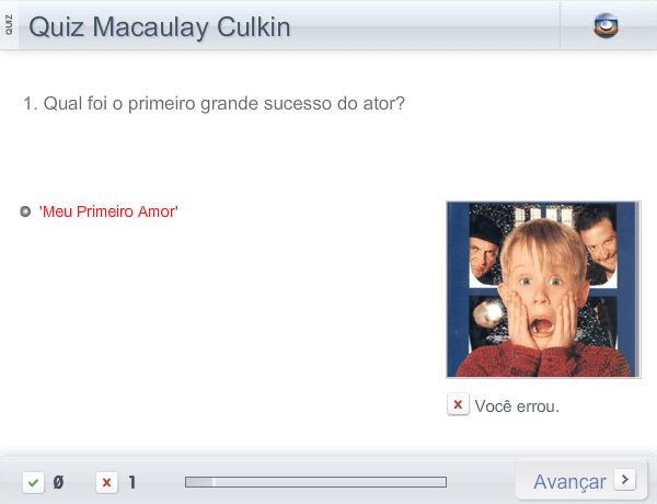 Quiz Macaulay Culkin screenshot
