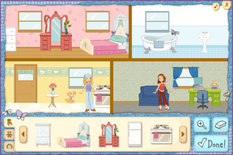 Holly Hobbie: Dream 'n Style Dollhouse screenshot