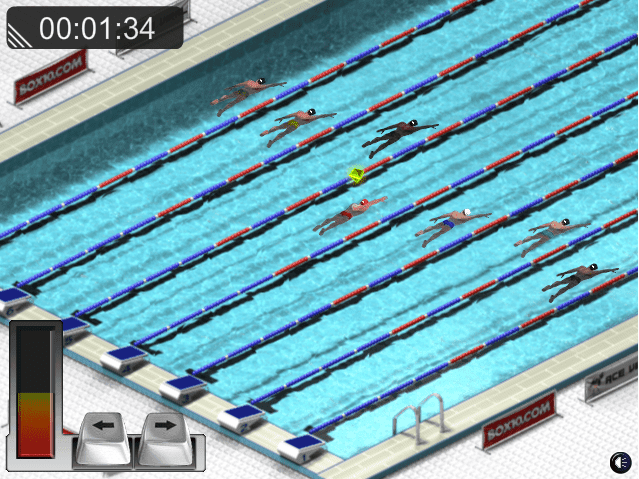 Swimming Race screenshot