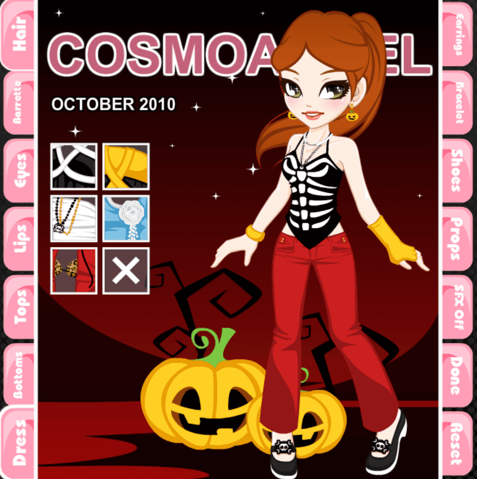 Cover Model Dress Up: October screenshot