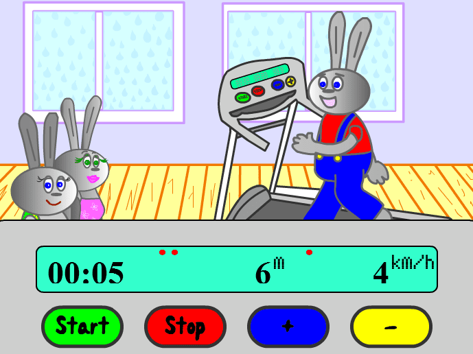 Jänku-Juss jooksurajal. screenshot