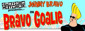 Johnny Bravo in Bravo Goalie