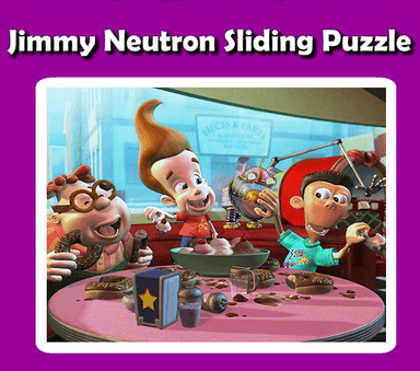 Jimmy Neutron Sliding Puzzle