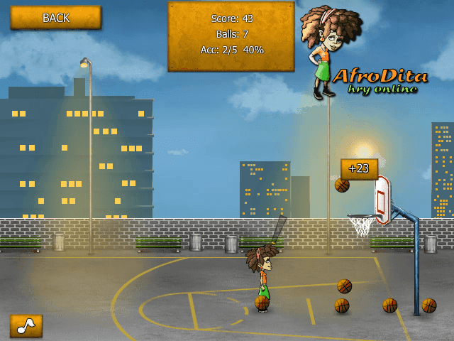 Afro Basketball screenshot