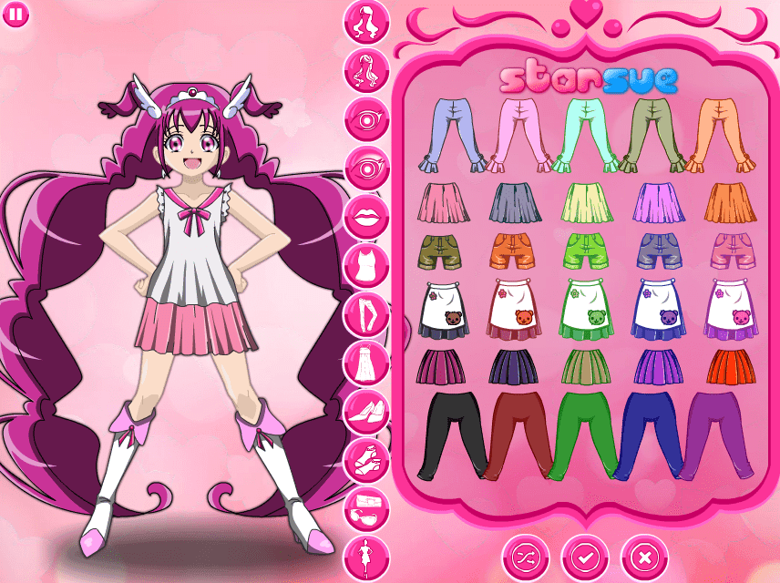 Smile Pretty Cure: Cure Happy Fashion Style screenshot
