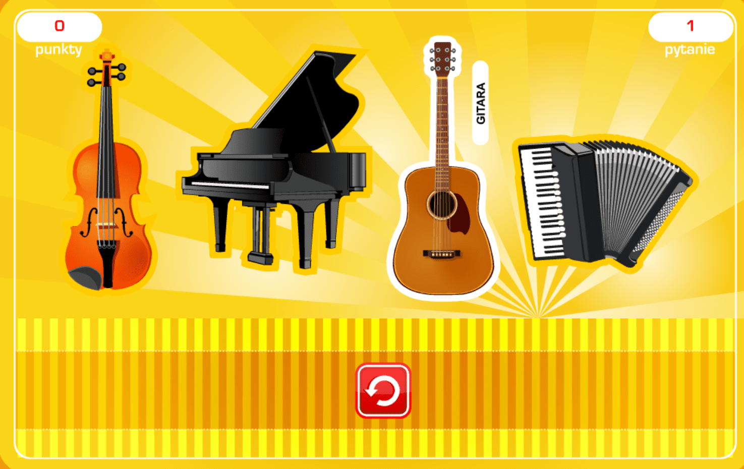 Instrumenty muzyczne screenshot