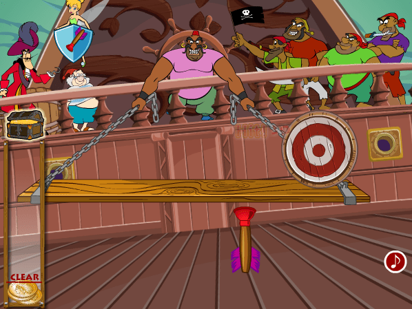 Peter Pan: Hook's Dart Camp screenshot