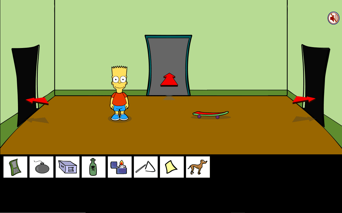 Bart Simpson Saw Game screenshot