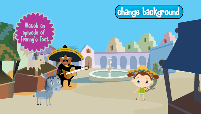 Franny's Feet Home Menu screenshot