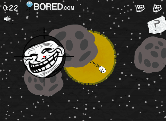 Troll-Face Sniper In Spaaaccccceeee screenshot