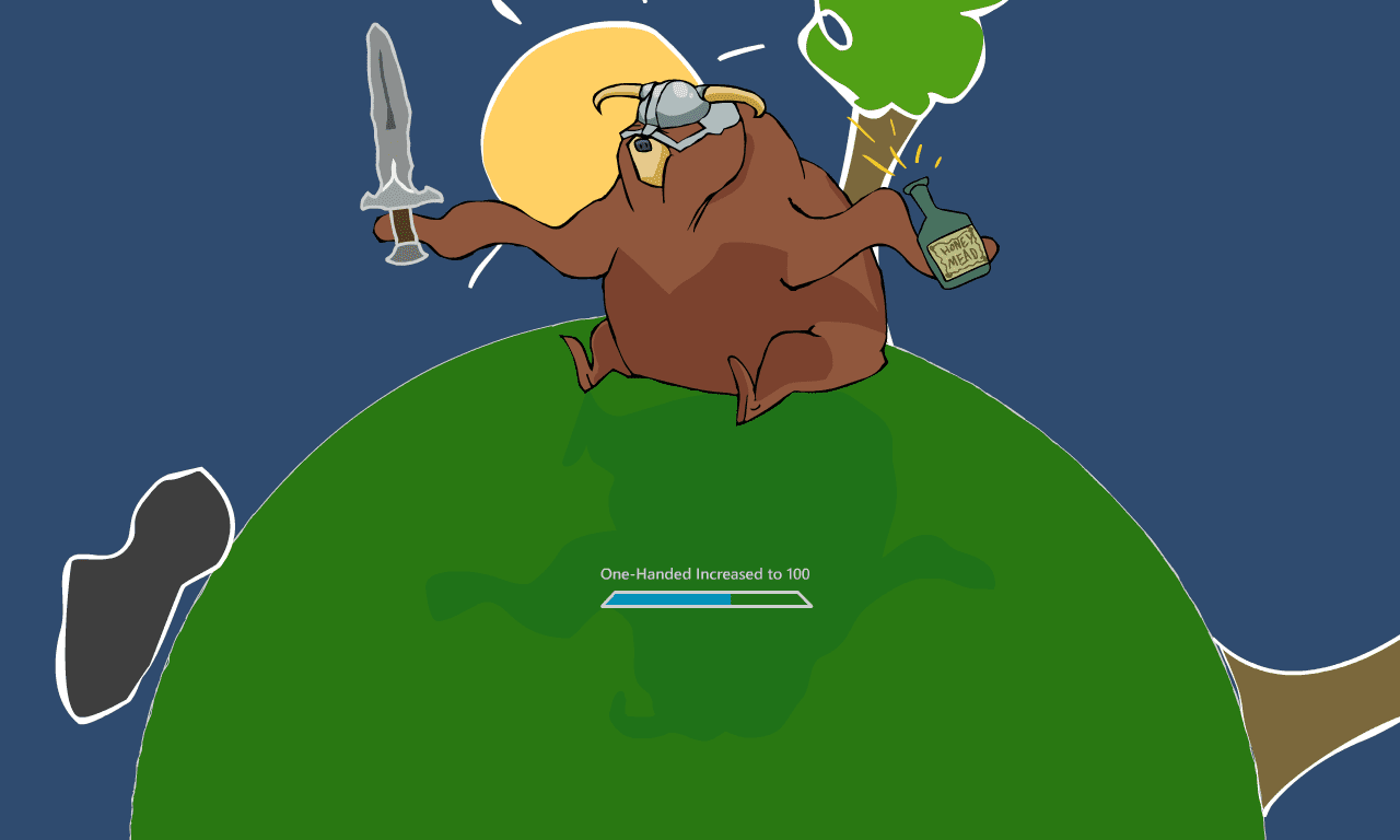 Dovahbear Loading Screen (Mead) screenshot