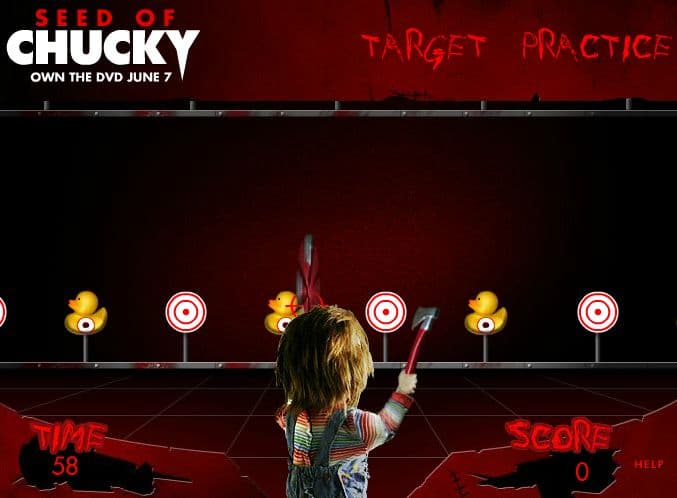 Seed of Chucky Target Practice screenshot
