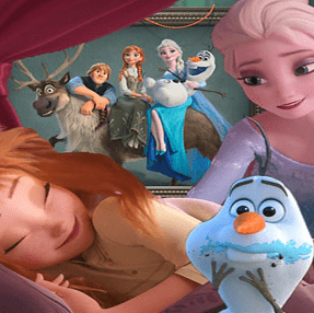 Puzzle: Wallpaper Frozen Fever