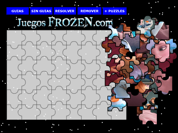 Puzzle: Wallpaper Frozen Fever screenshot