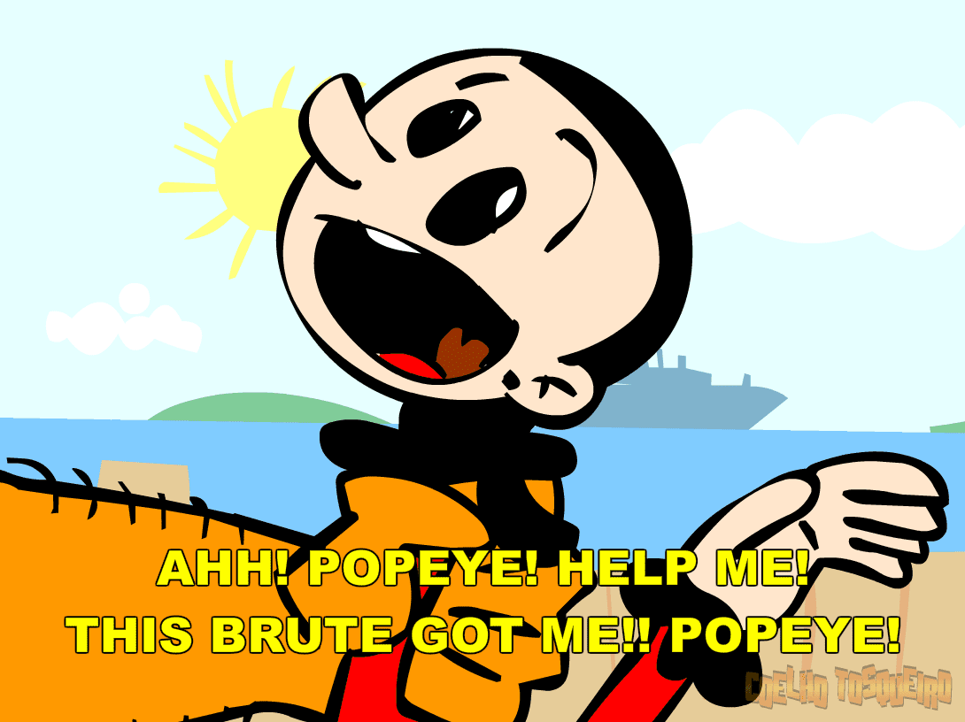 Popeye Big Fight screenshot