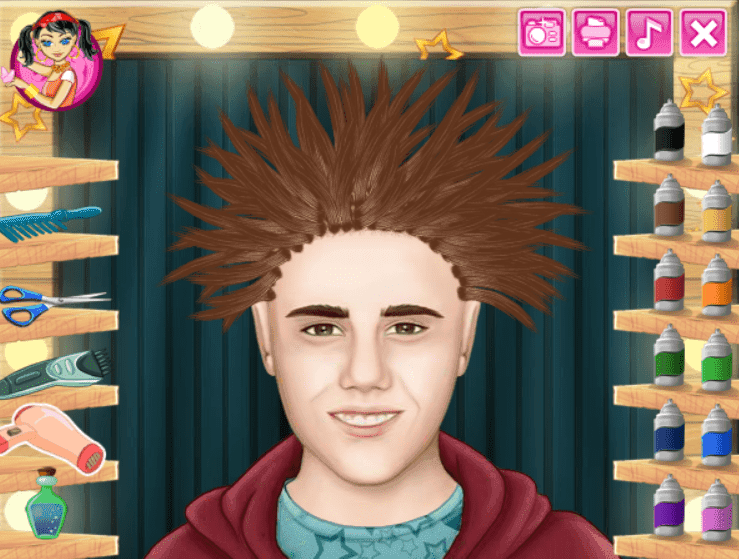 Justin Bieber Real Haircuts screenshot