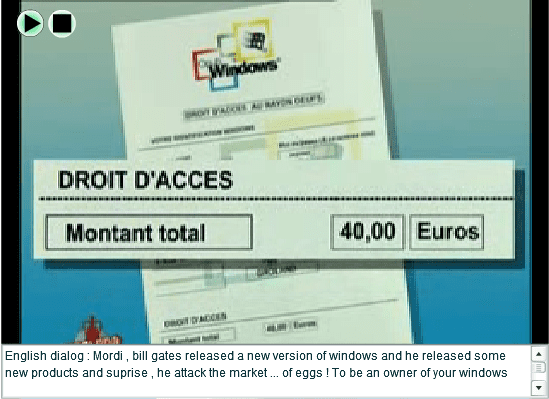 Windows eggs (oeufs win.) screenshot