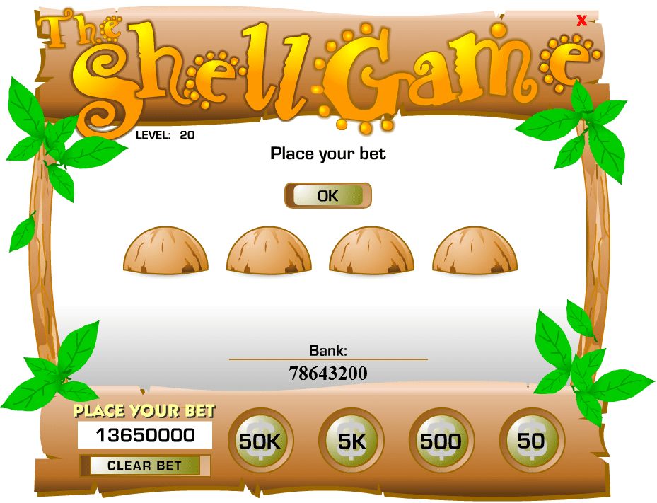 The Shell Game screenshot