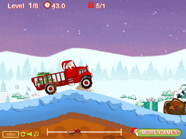 Santa Delivery Truck screenshot