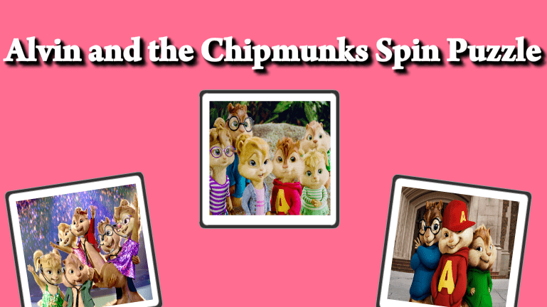 Alvin and The Chipmunks Spin Puzzle