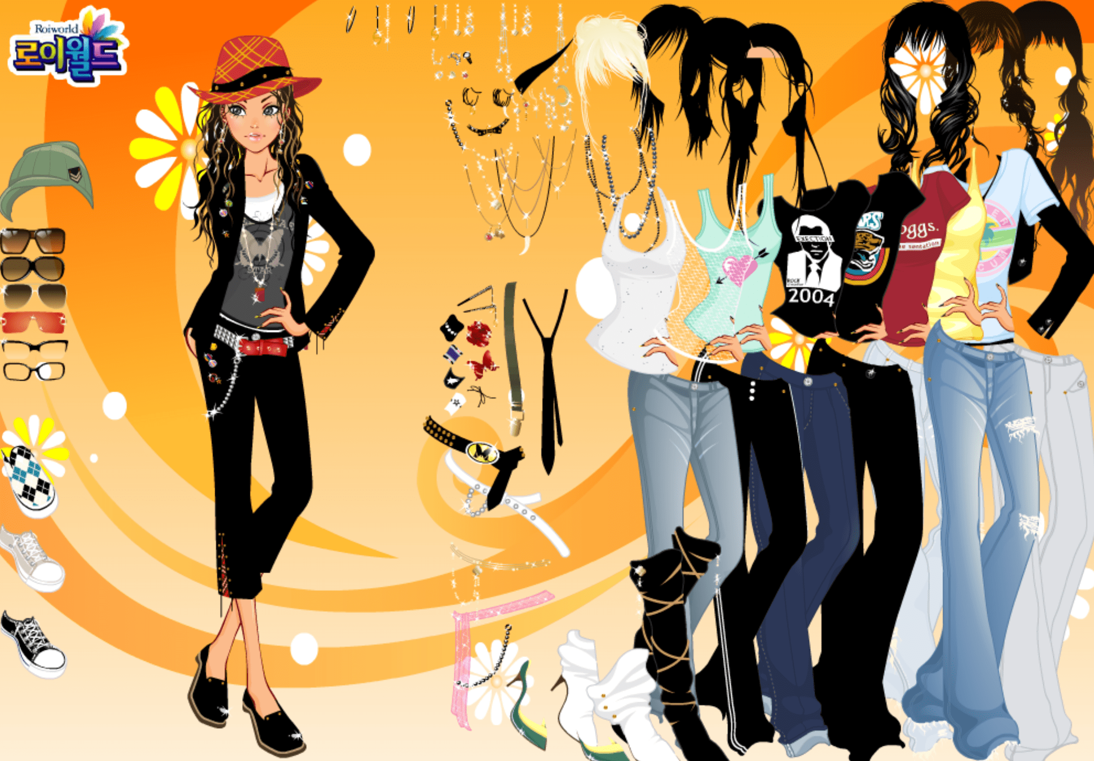Roiworld Boyish Gal Dressup screenshot