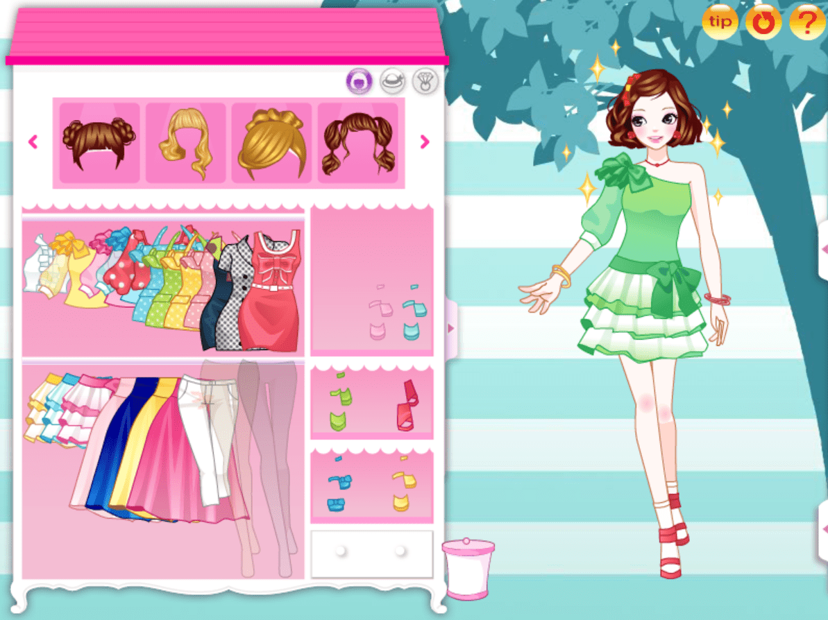 도트 러블리룩 screenshot
