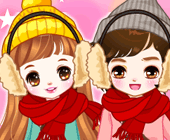 윈터커플룩