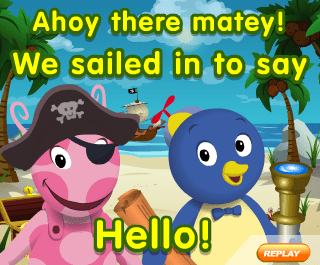 Backyardigans Ahoy! E-Card screenshot