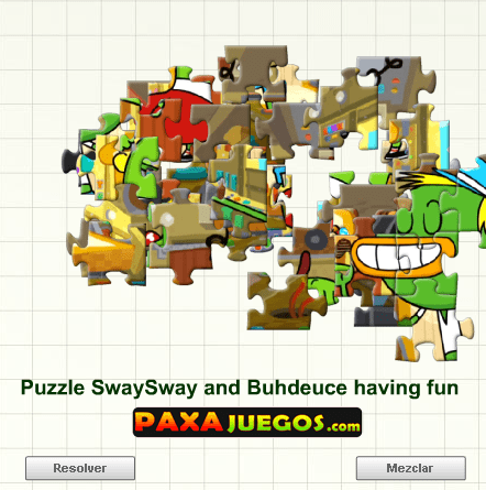 Puzzle SwaySway and Buhdeuce having fun screenshot