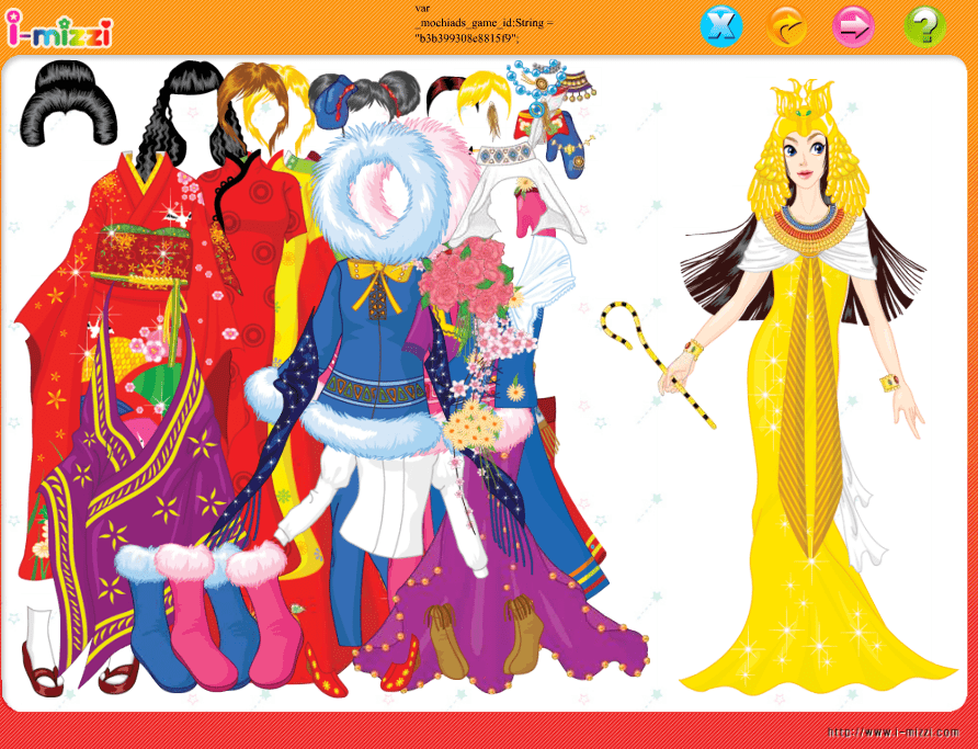 Multicultural Dressup screenshot