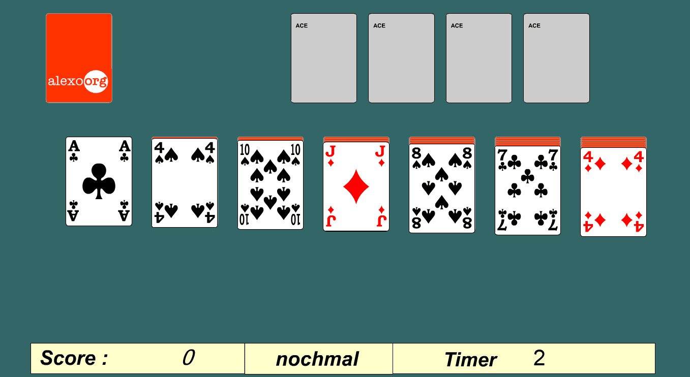 Flash Solitaire screenshot