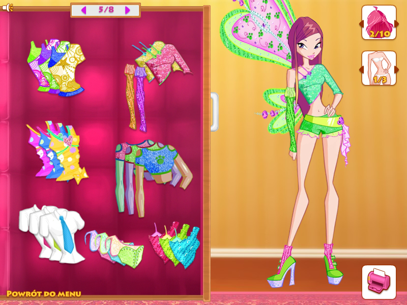 Новая игра 4 сезон Винкс Беливикс screenshot