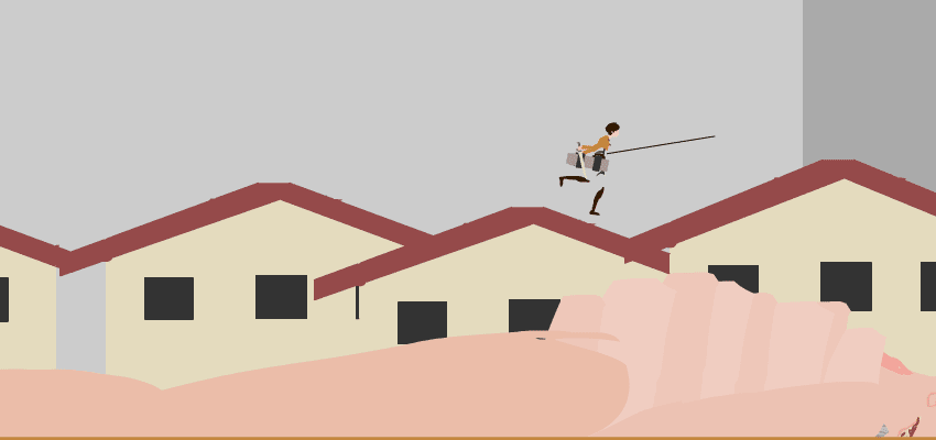Attack on titan WIP 02 screenshot