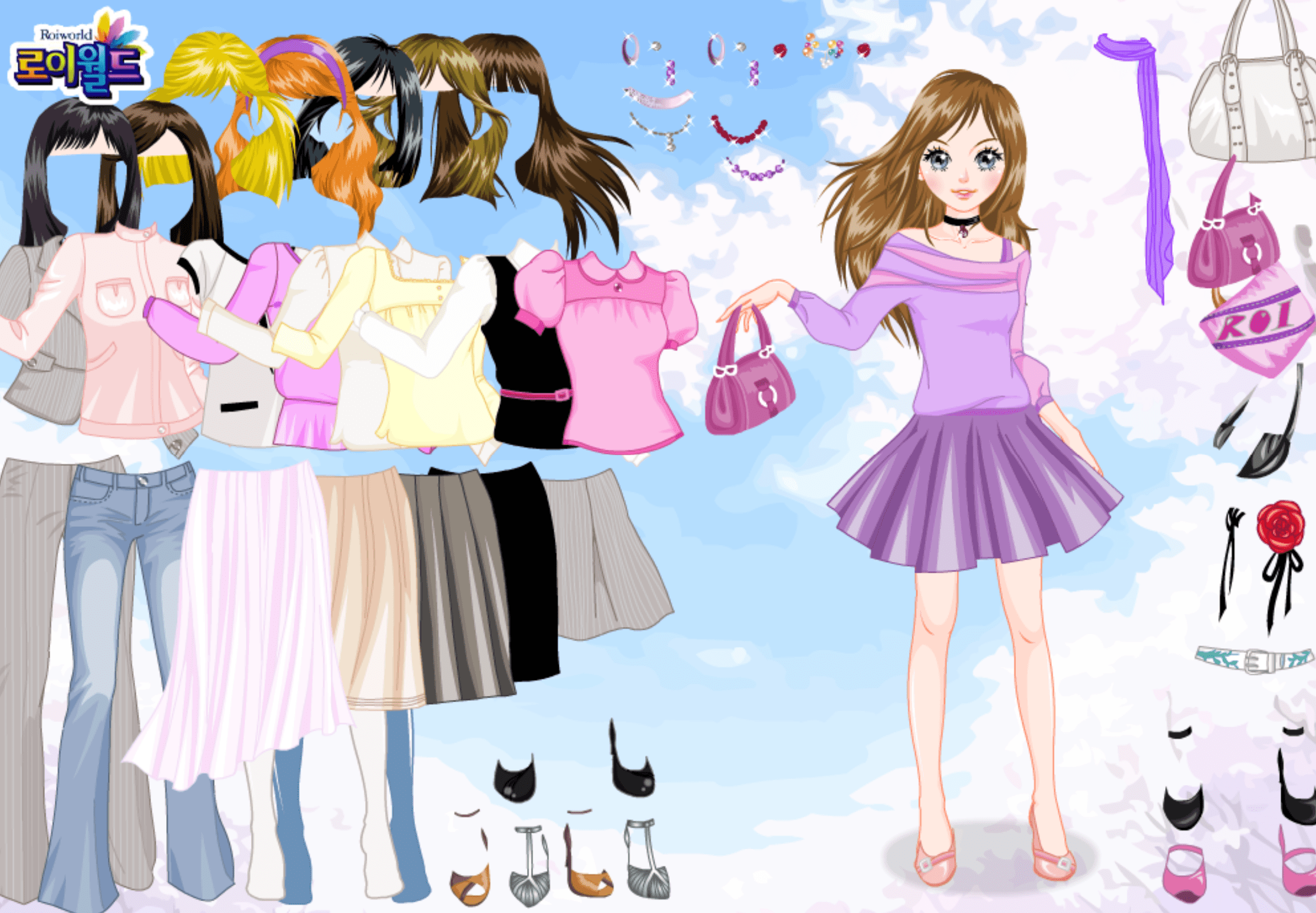 Roiworld Sunday Best Dressup screenshot